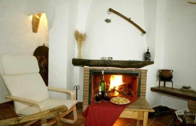 Casas Cueva El Mirador De Galera Guest House Luaran gambar