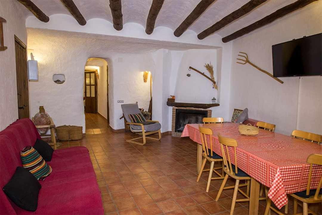 Casas Cueva El Mirador De Galera Guest House Luaran gambar