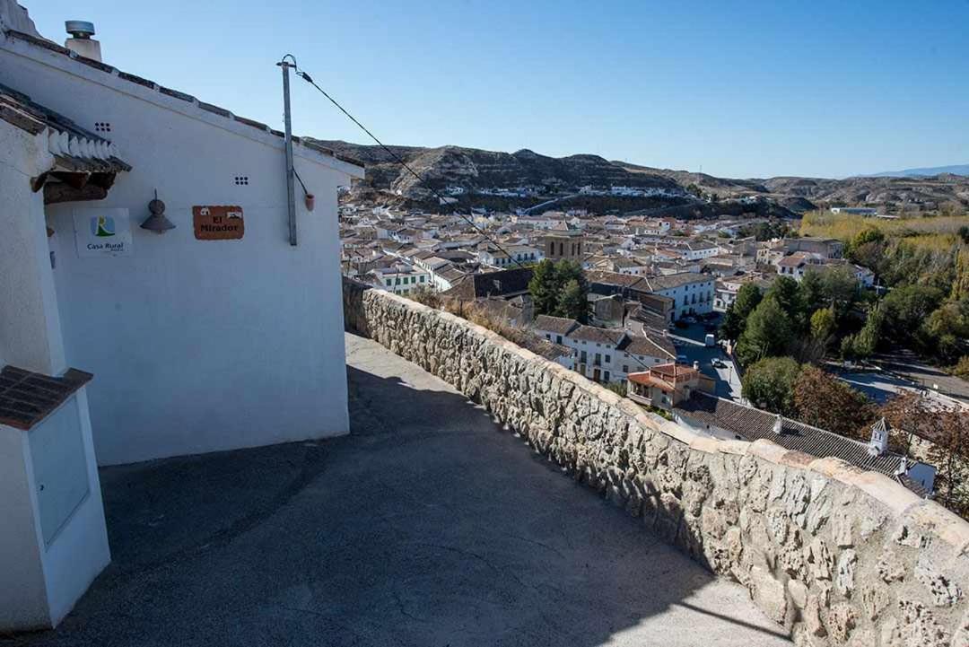 Casas Cueva El Mirador De Galera Guest House Luaran gambar