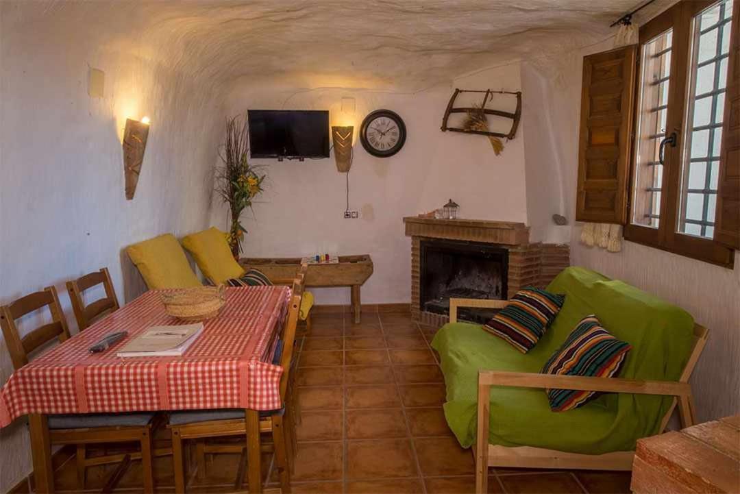 Casas Cueva El Mirador De Galera Guest House Luaran gambar